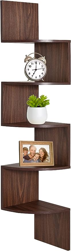 Greenco 5-Tier Corner Shelves $19.99